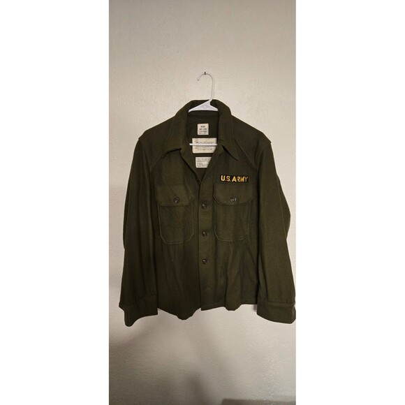 Vintage Men's Army Wool Jacket Medium excellent condition - Picture 1 of 7